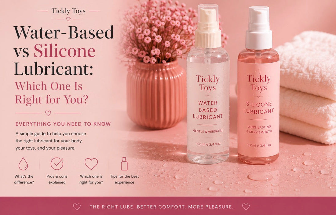 Water-Based vs Silicone Lubricant: Which One Is Right for You?
