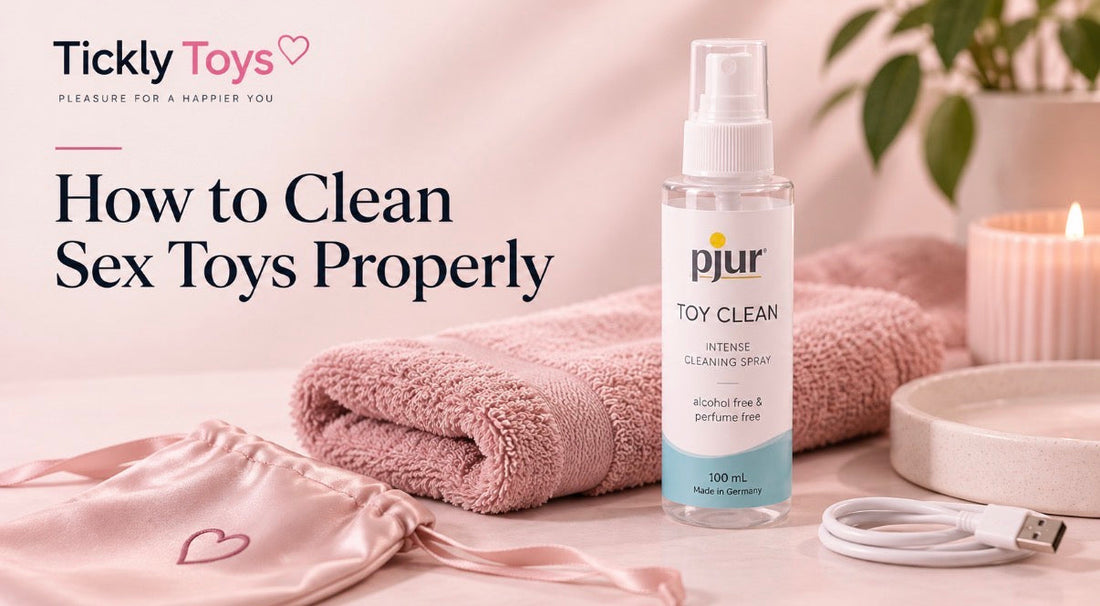 How to Clean Sex Toys Properly: A Simple Guide to Toy Care