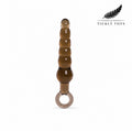 Me You Us Silicone Rippled Anal Teaser – Graduated Texture, Safety Ring Handle