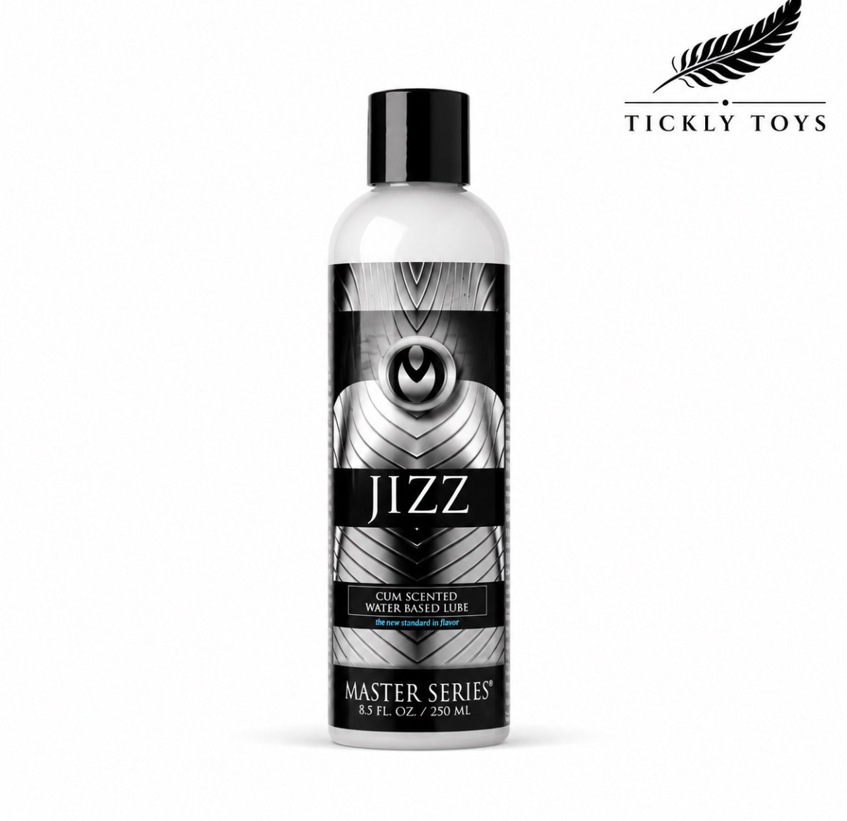 Master Series Jizz Scented Water-Based Lubricant 8oz – Creamy Texture, Smooth Glide