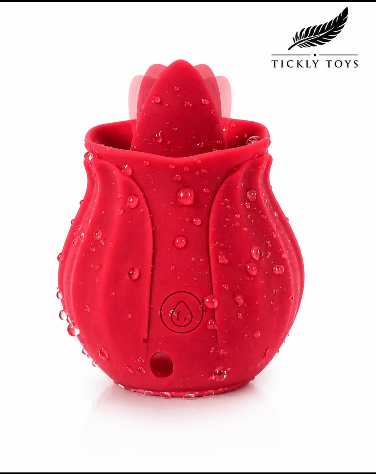Rose toy clitoral stimulator with USB charging cable – waterproof, rechargeable, discreet"